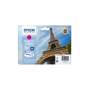 Originale Epson C13T70234010 Cartuccia Ink-jet alta capacità pigment. blister RS DURABRITE ULTRA - XL - T7023 Magenta