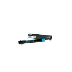 Originale Lexmark C950X2CG Toner altissima resa C950 Ciano
