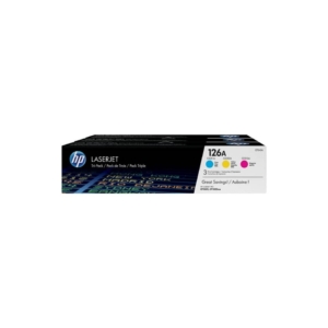 Originale HP CF341A conf.3 toner 126A Ciano+Magenta+Giallo