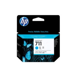 Originale HP CZ134A conf.3 cartucce 711 Ciano