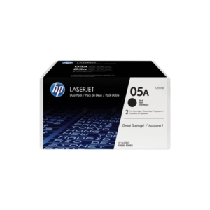 Originale HP CE505D conf.2 Toner 05A 2 Nero