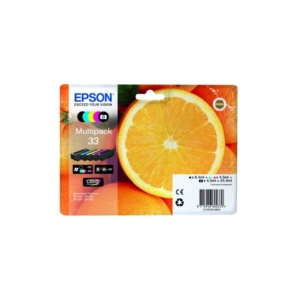 Cartucce Ink-jet originali Epson T33 Arance - 5 colori (conf.5)