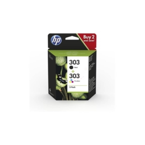 Cartucce Ink-jet 303 HP Originale - Nero+colore 3YM92AE (conf.2)