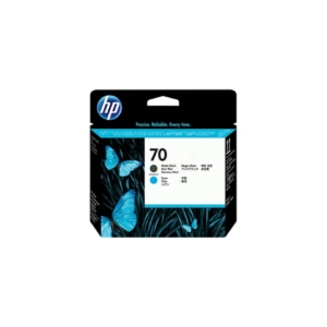 Originale HP C9404A Testina di stampa 70 Nero opaco +Ciano