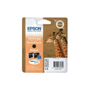 Originale Epson C13T07114H10 conf.2 cartucce Ink-jet blister RS T0711H Nero