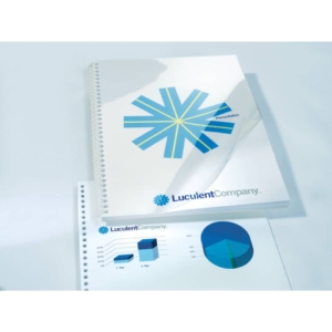 Copertine in PVC per rilegatura GBC - A4 - 150µm - Trasparente - CE011580E (conf.100)