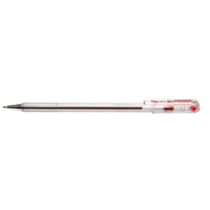 Penna a sfera Superb Pentel con cappuccio - Rosso - 0,7 mm