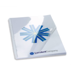 Copertine per rilegatura GBC Hiclear in pvc A4 Trasparente - 200µm - CE012080E (conf.100)