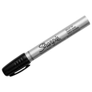 Pennarello indelebile Nero Sharpie Metal Barrel Small - punta conica - 1 mm