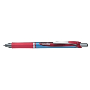 Roller Energel XM Klick Pentel - punta ad ago 0,5 mm - Rosso - BLN75-BO