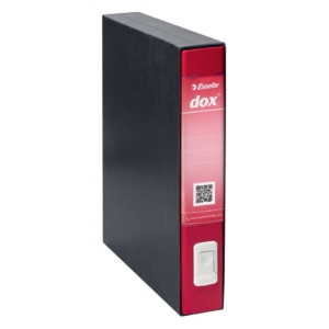 Raccoglitore ufficio Dox 4 - Commerciale - Dorso 5 cm - 23x29,7 cm - Rosso