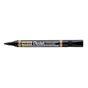 Pentel N850 Pennarello indelebile Neri - linea Amiko - tonda - 2 mm