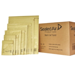 Buste imbottite a bolle d’aria Avana Aircap Sealed Air - 24x33 cm - Gold G (conf.50)