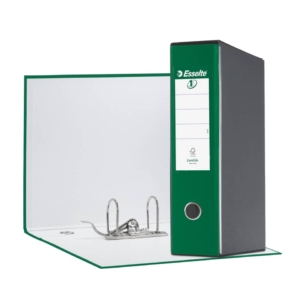 Raccoglitore ufficio Esselte Eurofile - Protocollo - Dorso 8 - 23x33 cm - Verde