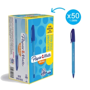 Penna a sfera Blu Paper Mate InkJoy 100 - medio - 1 mm - con cappuccio