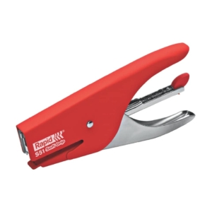 Cucitrice a pinza Supreme S51 Soft Grip Rapid - Rosso - 10538747