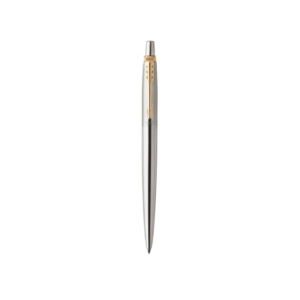 Jotter Stainless Steel Parker Pen - dorata - Blu - Tratto M - 1953182