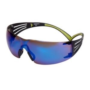 Occhiali di protezione 3M Blu specchiato SF408AS