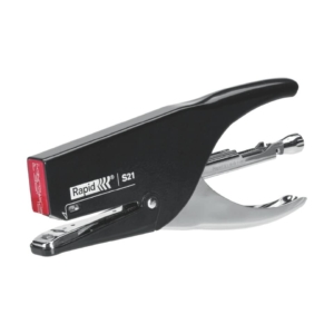 Cucitrice a pinza S21 a punto super piatto Rapid - Nero - 24812601