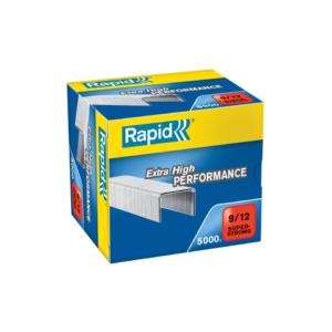 Punti per alti spessori Rapid - Punti metallici 9/12 Super Strong - 24871400 (conf.5000)