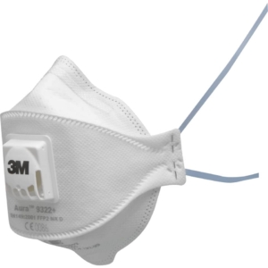 Respiratore FFP2 NR D 9322+ 3M con valvola - 73048 (conf.10)