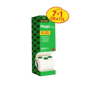Value Pack nastro adesivo Trasparente opaco Scotch® Magic™ 810 - 19 mm x 33 m (conf.8)