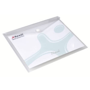 Buste A5 Trasparenti con bottone Ice Rexel (conf.5)