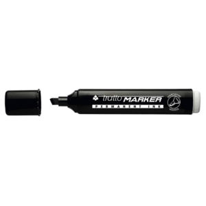 Tratto Marker Pennarello indelebile Nero - scalpello - 1- 5 mm - 840103