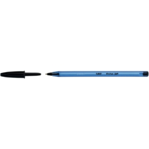 Penna a sfera Cristal Soft Easy Glide Bic - Nero - 1,2 mm