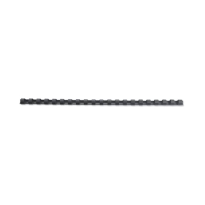 Dorsi plastici a 21 anelli GBC CombBind - 10 mm - fino a 65 fogli - A4 Nero - 4028175 (conf.100)
