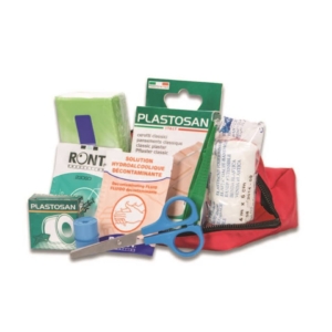 Kit primo soccorso da auto Pharma Shield - 15x13x5 cm