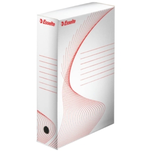 Scatole archivio Boxi 80 e 100 Esselte 25x35 cm - Dorso 8 cm - 128003