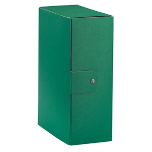 Scatola portaprogetti Eurobox Esselte - Dorso 12 cm - 25x35 cm - Verde