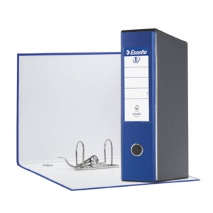 Raccoglitore ufficio Esselte Eurofile - Protocollo - Dorso 8 - utile 23x33 cm - Blu - 390755050