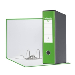Raccoglitore ufficio Esselte Eurofile - protocollo - Dorso 8 cm - 23x33 cm - Verde VIVIDA - 390755940