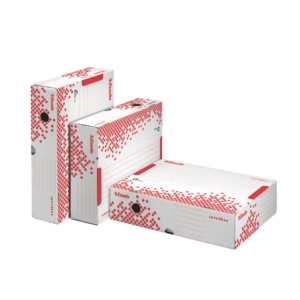 Scatola archivio Speedbox Esselte Dorso 8 in cartone - 8x25x35 cm