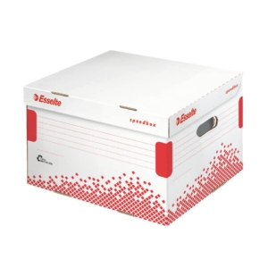 Scatola archivio Speedbox Esselte in cartone - 32,5x26,3x36,7 cm