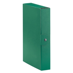 Scatola portaprogetti Eurobox Esselte - Dorso 6 cm - 25x35 cm - Verde