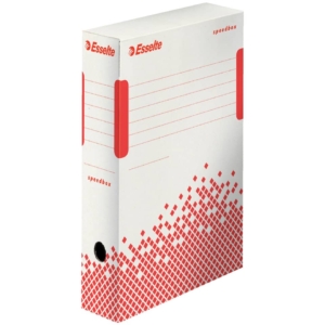 Scatola archivio Speedbox Esselte Dorso 8 in cartone - 8x25x35 cm