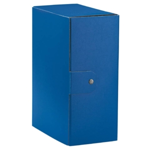 Scatola portaprogetti Eurobox Esselte - Dorso 15 cm - 25x35 cm - Blu
