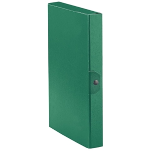 Scatola portaprogetti Eurobox Esselte - Dorso 4 cm - 25x35 cm - Verde