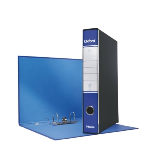 Esselte Raccoglitore Oxford Blu - registratore protocollo 23x33cm - Dorso 5 - f.to esterno 29,5x35cm