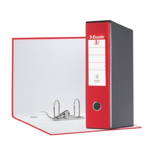 Raccoglitore ufficio Esselte Eurofile - protocollo - Dorso 8 cm - 23x33 cm - Rosso VIVIDA - 390755920