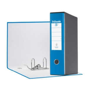 Raccoglitore ufficio Esselte Eurofile - protocollo - Dorso 8 cm - 23x33 cm - Blu VIVIDA