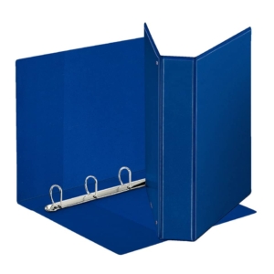 Esselte raccoglitore ad anelli personalizzabile Display - D - Dorso 7,5 cm - A4 maxi - 28,5x32 cm - Blu
