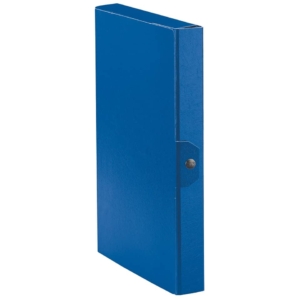 Scatola portaprogetti Eurobox Esselte - Dorso 4 cm - 25x35 cm - Blu - 390324050