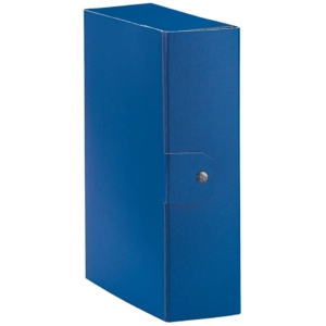 Scatola portaprogetti Eurobox Esselte - Dorso 10 cm - 25x35 cm - Blu