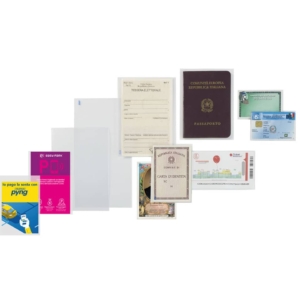 Buste Trasparenti a U Upocket Favorit - A4 - 25x35 cm (conf.25)