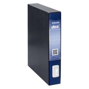 Raccoglitore ufficio Dox 4 - Commerciale - Dorso 5 cm - 23x29,7 cm - Blu