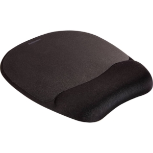 Tappetino mouse con poggiapolsi FELLOWES Memory Nero 9176501